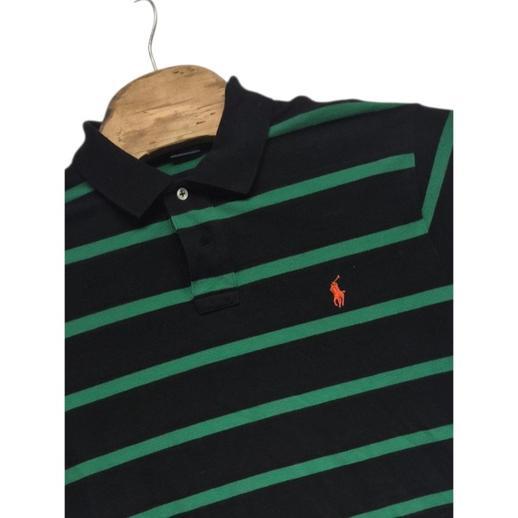 Polo Ralph Lauren Other - Polo Ralph Lauren Mens  Polo Shirt Iconic Pony Black XL Office Causal Custom Fit